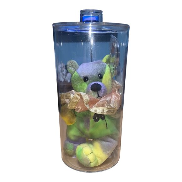 Planet Plush Bear In Original Case With Registration Card & Tag - Picture 6 of 15